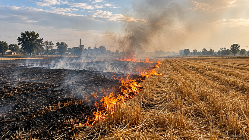 GIS for Stubble Burning: How India Tracks Farm Fires from Space