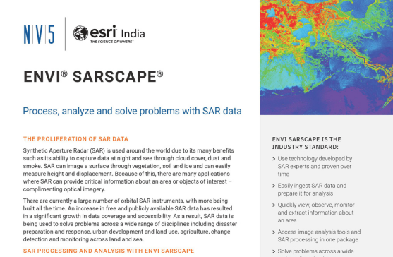 ENVI SARscape Thumbnail