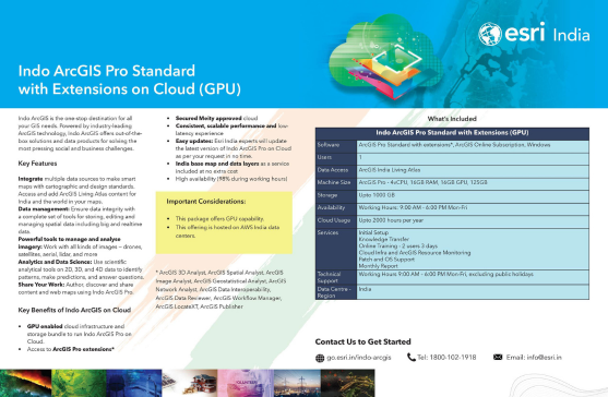 Indo ArcGIS Pro Standard with Extensions on Cloud (GPU) Thumbnail