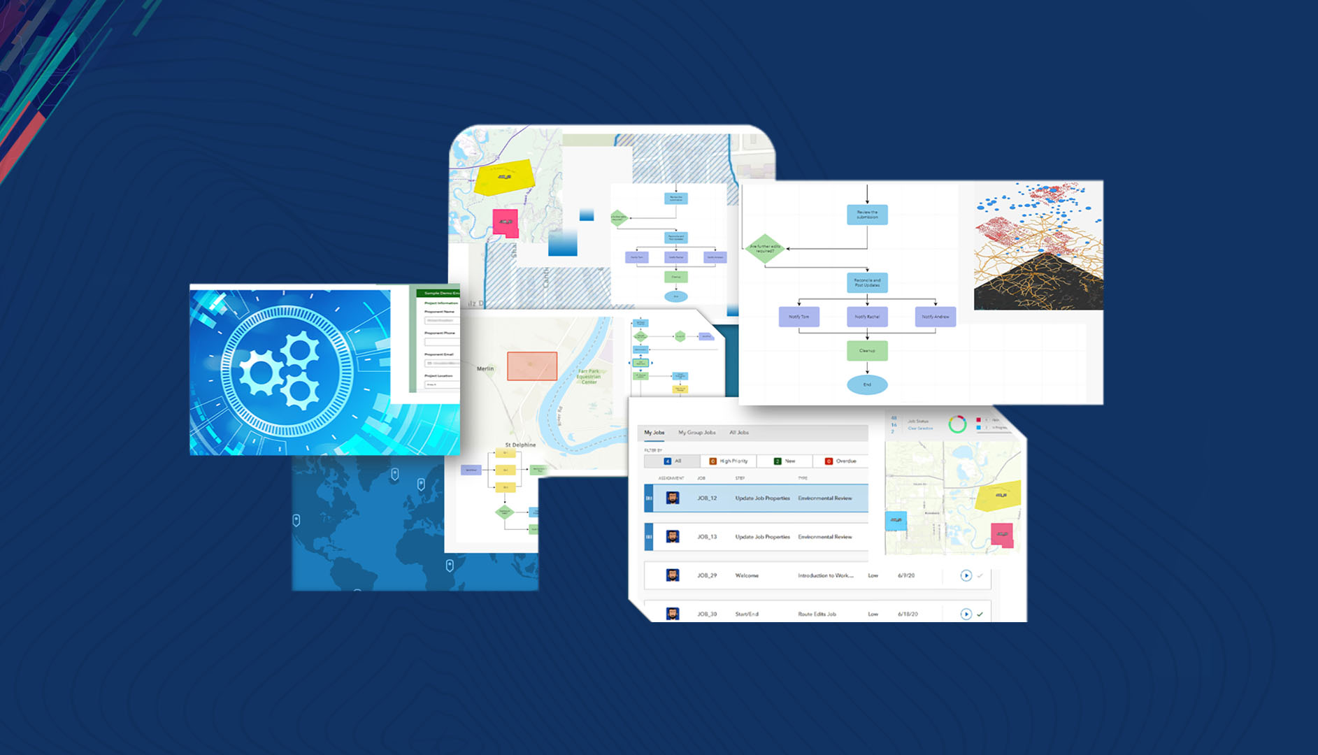 Automate Mapping Workflows with Enterprise Workflow Management