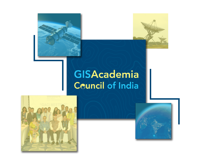 A district map in orange and brown scattered with purple and blue map points, and a small photo of a modern high school in orange and beige under a clear blue sky