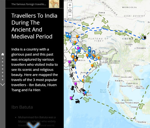 Travellers to India during the ancient and medieval period