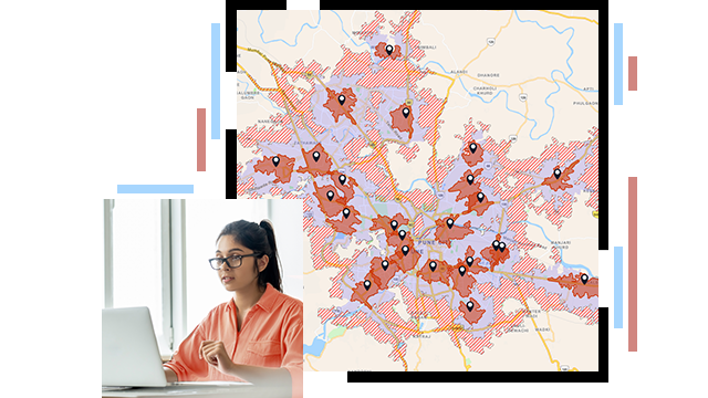 Market analysis and customer insights foreground image