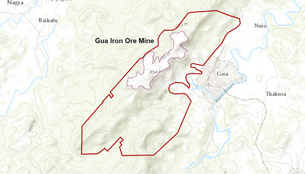 Soil erosion / Silt migration problems map image