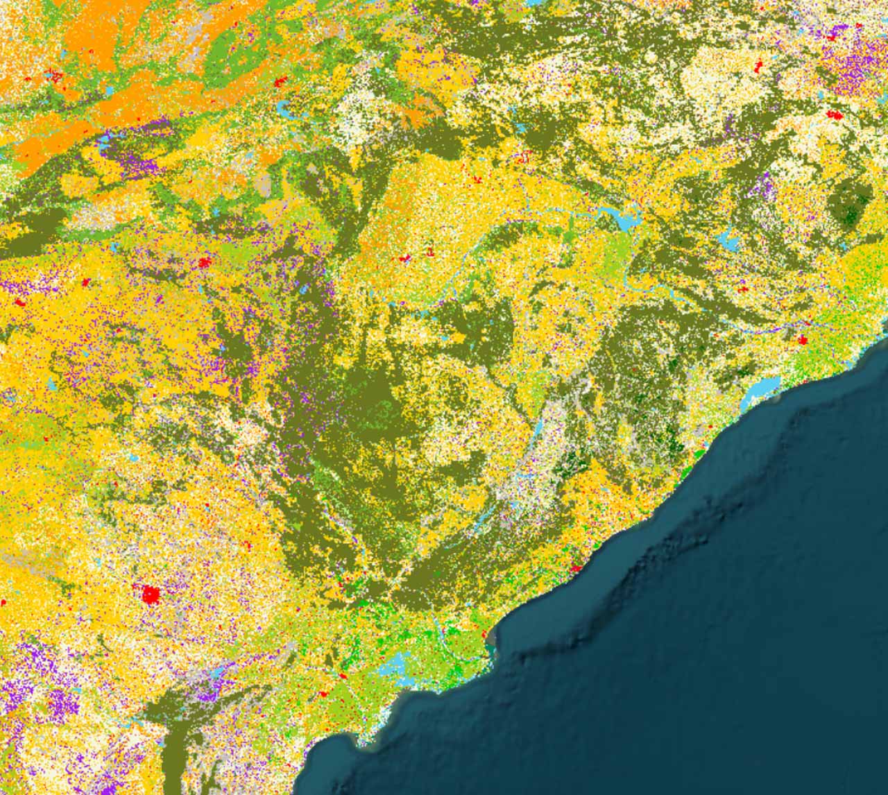 BHUVAN Thematic Maps | Esri India Data