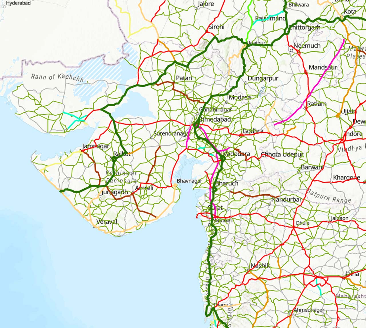 Bharatmala Road Network | Esri India Data