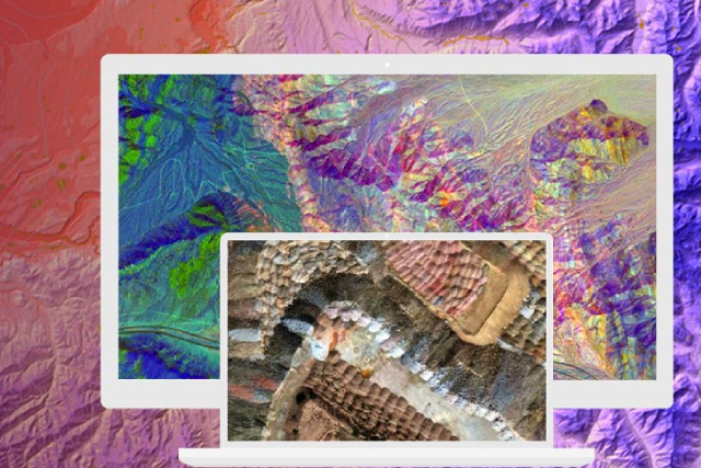Processing and analyzing in hyperspectral imagery