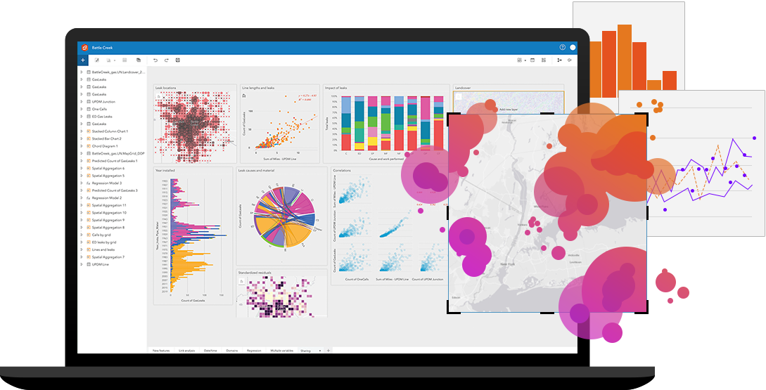 Self-service location analytics software