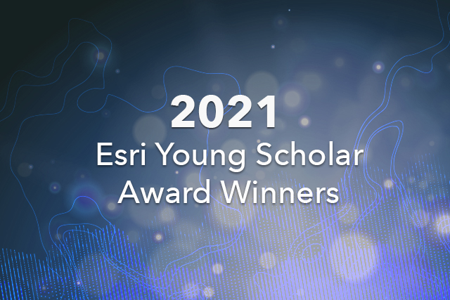 2021 esri india young scholar award winner